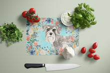 Load image into Gallery viewer, Schnauzer #1 Glass Cutting Boards – Durable, Decorative Kitchen Art Large CK3413LCB