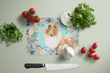 Load image into Gallery viewer, Collie Glass Cutting Boards – Durable, Decorative Kitchen Art Large CK3414LCB