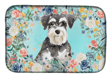 Load image into Gallery viewer, Schnauzer #2 Dish Drying Mat – Absorbent, Artistic Kitchen Essentials CK3417DDM