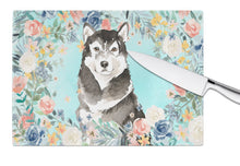 Load image into Gallery viewer, Alaskan Malamute Glass Cutting Boards – Durable, Decorative Kitchen Art Large CK3419LCB