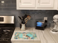 Load image into Gallery viewer, Lakeland Terrier Glass Cutting Boards – Durable, Decorative Kitchen Art Large CK3420LCB