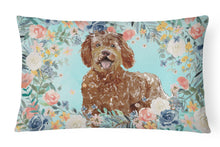 Load image into Gallery viewer, Labradoodle Canvas Fabric Decorative Pillow CK3421PW1216