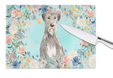 Load image into Gallery viewer, Irish Wolfhound Glass Cutting Boards – Durable, Decorative Kitchen Art Large CK3423LCB