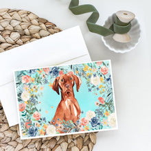 Load image into Gallery viewer, Vizsla Greeting Cards -  Blank Note Cards – 8-Pack of Artist-Designed Cards with Envelopes