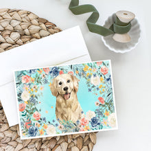 Load image into Gallery viewer, Golden Retriever Greeting Cards -  Blank Note Cards – 8-Pack of Artist-Designed Cards with Envelopes