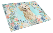Load image into Gallery viewer, Golden Retriever Glass Cutting Boards – Durable, Decorative Kitchen Art Large CK3425LCB