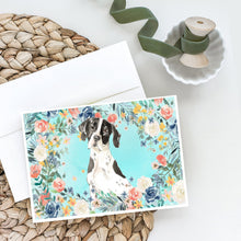 Load image into Gallery viewer, English Pointer Greeting Cards -  Blank Note Cards – 8-Pack of Artist-Designed Cards with Envelopes