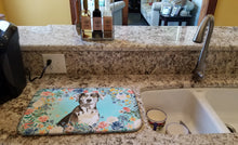 Load image into Gallery viewer, Catahoula Leopard Dog Dish Drying Mat – Absorbent, Artistic Kitchen Essentials CK3429DDM