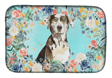 Load image into Gallery viewer, Catahoula Leopard Dog Dish Drying Mat – Absorbent, Artistic Kitchen Essentials CK3429DDM