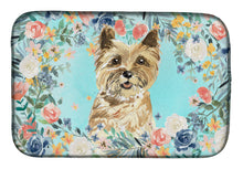 Load image into Gallery viewer, Cairn Terrier Dish Drying Mat – Absorbent, Artistic Kitchen Essentials CK3430DDM