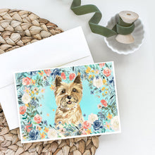 Load image into Gallery viewer, Cairn Terrier Greeting Cards -  Blank Note Cards – 8-Pack of Artist-Designed Cards with Envelopes