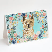 Load image into Gallery viewer, Cairn Terrier Greeting Cards -  Blank Note Cards – 8-Pack of Artist-Designed Cards with Envelopes