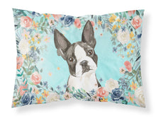Load image into Gallery viewer, Boston Terrier  Standard Pillowcase – Artistic Decorative Front, White Back CK3433PILLOWCASE