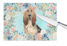 Load image into Gallery viewer, Bloodhound Glass Cutting Boards – Durable, Decorative Kitchen Art Large CK3434LCB
