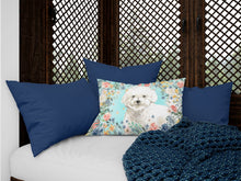 Load image into Gallery viewer, Bichon Frise Canvas Fabric Decorative Pillow CK3435PW1216