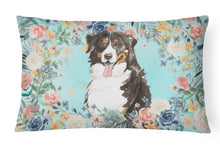 Load image into Gallery viewer, Bernese Mountain Dog Canvas Fabric Decorative Pillow CK3436PW1216