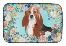 Load image into Gallery viewer, Basset Hound Dish Drying Mat – Absorbent, Artistic Kitchen Essentials CK3437DDM