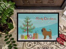 Load image into Gallery viewer, Tan Affenpinscher Christmas Tree Doormat - 18x27 Decorative Floor Mat – Indoor/Outdoor Rug with Artistic Flair CK3439MAT