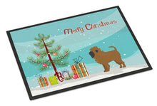 Load image into Gallery viewer, Tan Affenpinscher Christmas Tree Doormat - 18x27 Decorative Floor Mat – Indoor/Outdoor Rug with Artistic Flair CK3439MAT