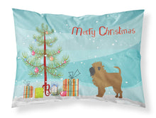 Load image into Gallery viewer, Tan Affenpinscher Christmas Tree  Standard Pillowcase – Artistic Decorative Front, White Back CK3439PILLOWCASE