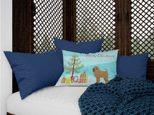 Load image into Gallery viewer, Tan Affenpinscher Christmas Tree Canvas Fabric Decorative Pillow CK3439PW1216