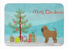 Load image into Gallery viewer, Tan Affenpinscher Christmas Tree Machine Washable Memory Foam Mat CK3439RUG
