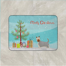 Load image into Gallery viewer, Australian Silky Terrier Christmas Tree Machine Washable Memory Foam Mat CK3443RUG
