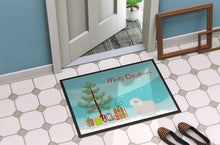 Load image into Gallery viewer, Coton de Tulear Christmas Tree Doormat - 24x36 Decorative Floor Mat – Indoor/Outdoor Rug with Artistic Flair CK3448JMAT