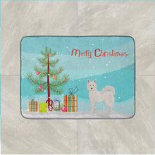 Load image into Gallery viewer, Danish Spitz Christmas Tree Machine Washable Memory Foam Mat CK3450RUG