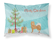 Load image into Gallery viewer, Brown &amp; White Elo dog Christmas Tree  Standard Pillowcase – Artistic Decorative Front, White Back CK3451PILLOWCASE
