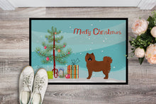Load image into Gallery viewer, Eurasier or Eurasian dog Christmas Tree Doormat - 24x36 Decorative Floor Mat – Indoor/Outdoor Rug with Artistic Flair CK3454JMAT