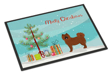 Load image into Gallery viewer, Eurasier or Eurasian dog Christmas Tree Doormat - 18x27 Decorative Floor Mat – Indoor/Outdoor Rug with Artistic Flair CK3454MAT
