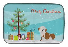 Load image into Gallery viewer, Havanese Christmas Tree Dish Drying Mat – Absorbent, Artistic Kitchen Essentials CK3458DDM