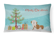 Load image into Gallery viewer, Havanese Christmas Tree Canvas Fabric Decorative Pillow CK3458PW1216