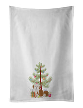 Load image into Gallery viewer, Havanese Christmas Tree White Kitchen Towel Set of 2