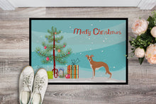 Load image into Gallery viewer, Italian Greyhound Christmas Tree Doormat - 18x27 Decorative Floor Mat – Indoor/Outdoor Rug with Artistic Flair CK3460MAT