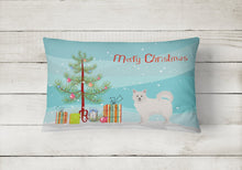 Load image into Gallery viewer, Italian Spitz Christmas Tree Canvas Fabric Decorative Pillow CK3461PW1216