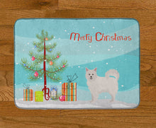 Load image into Gallery viewer, Italian Spitz Christmas Tree Machine Washable Memory Foam Mat CK3461RUG