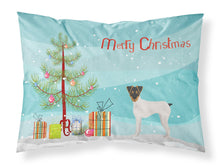 Load image into Gallery viewer, Japanese Terrier Christmas Tree  Standard Pillowcase – Artistic Decorative Front, White Back CK3464PILLOWCASE