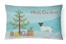 Load image into Gallery viewer, Japanese Terrier Christmas Tree Canvas Fabric Decorative Pillow CK3464PW1216