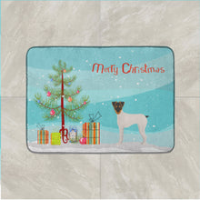 Load image into Gallery viewer, Japanese Terrier Christmas Tree Machine Washable Memory Foam Mat CK3464RUG