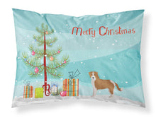 Load image into Gallery viewer, Kromfohrländer Christmas Tree  Standard Pillowcase – Artistic Decorative Front, White Back CK3466PILLOWCASE