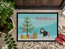 Load image into Gallery viewer, Löwchen or Little Lion Dog Christmas Tree Doormat - 18x27 Decorative Floor Mat – Indoor/Outdoor Rug with Artistic Flair CK3470MAT
