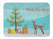 Load image into Gallery viewer, Mexican Hairless Dog Christmas Tree Machine Washable Memory Foam Mat CK3473RUG