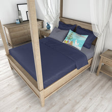 Load image into Gallery viewer, Miniature Poodle Christmas Tree  Standard Pillowcase – Artistic Decorative Front, White Back CK3478PILLOWCASE