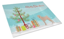 Load image into Gallery viewer, Shar Pei Christmas Tree Glass Cutting Boards – Durable, Decorative Kitchen Art Large CK3485LCB
