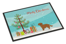 Load image into Gallery viewer, Small Greek Domestic Dog Kokoni Christmas Tree Doormat - 24x36 Decorative Floor Mat – Indoor/Outdoor Rug with Artistic Flair CK3486JMAT