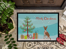 Load image into Gallery viewer, Tan Abyssinian or African Hairless Dog Christmas Tree Doormat - 24x36 Decorative Floor Mat – Indoor/Outdoor Rug with Artistic Flair CK3491JMAT