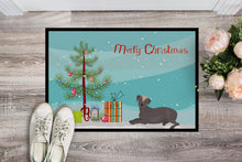 Load image into Gallery viewer, Ecuadorian Hairless Dog Christmas Tree Doormat - 24x36 Decorative Floor Mat – Indoor/Outdoor Rug with Artistic Flair CK3499JMAT
