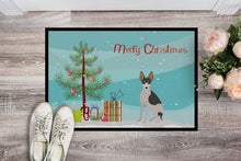 Load image into Gallery viewer, Miniature Fox Terrier #2 Christmas Tree Doormat - 24x36 Decorative Floor Mat – Indoor/Outdoor Rug with Artistic Flair CK3502JMAT